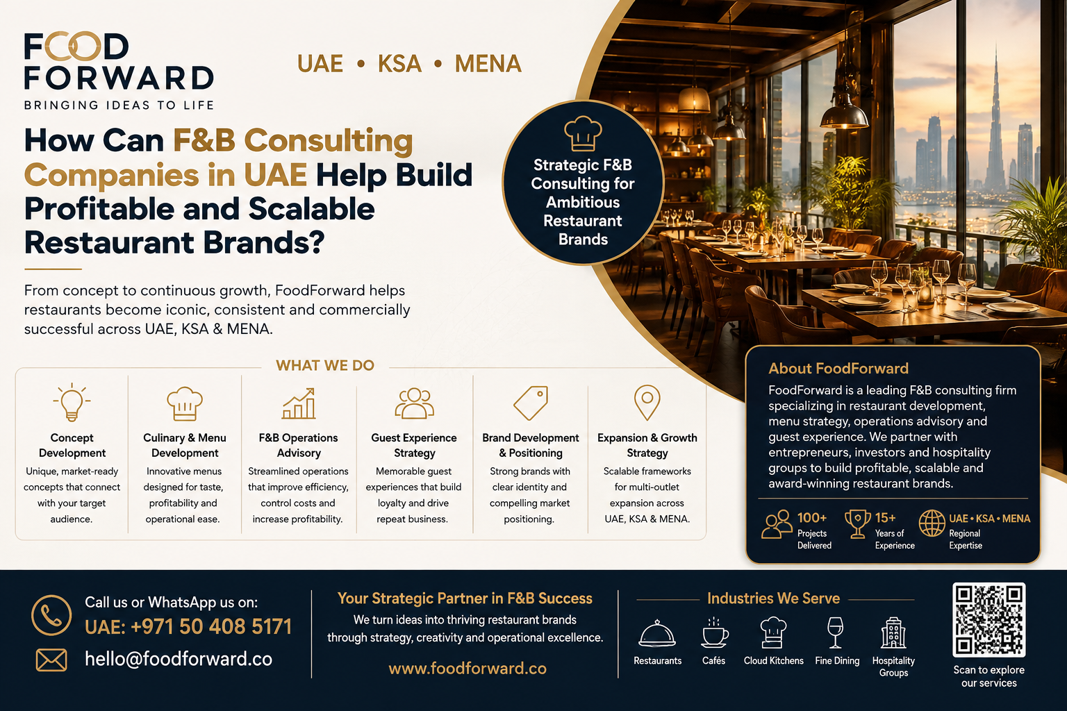  How Can an F&B Business Consultant Help Restaurants Improve Profitability and Achieve Sustainable Growth?