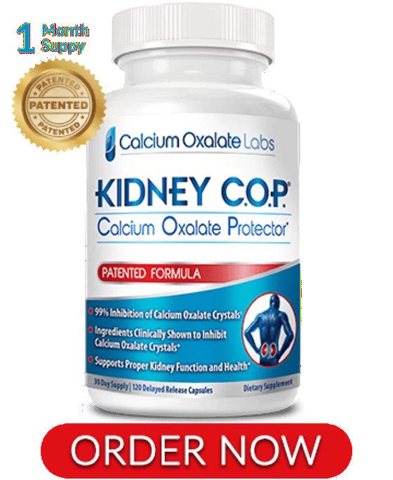  Kidney C.O.P.® Helps Reduce Calcium Oxalate Stone Growth & Formation*