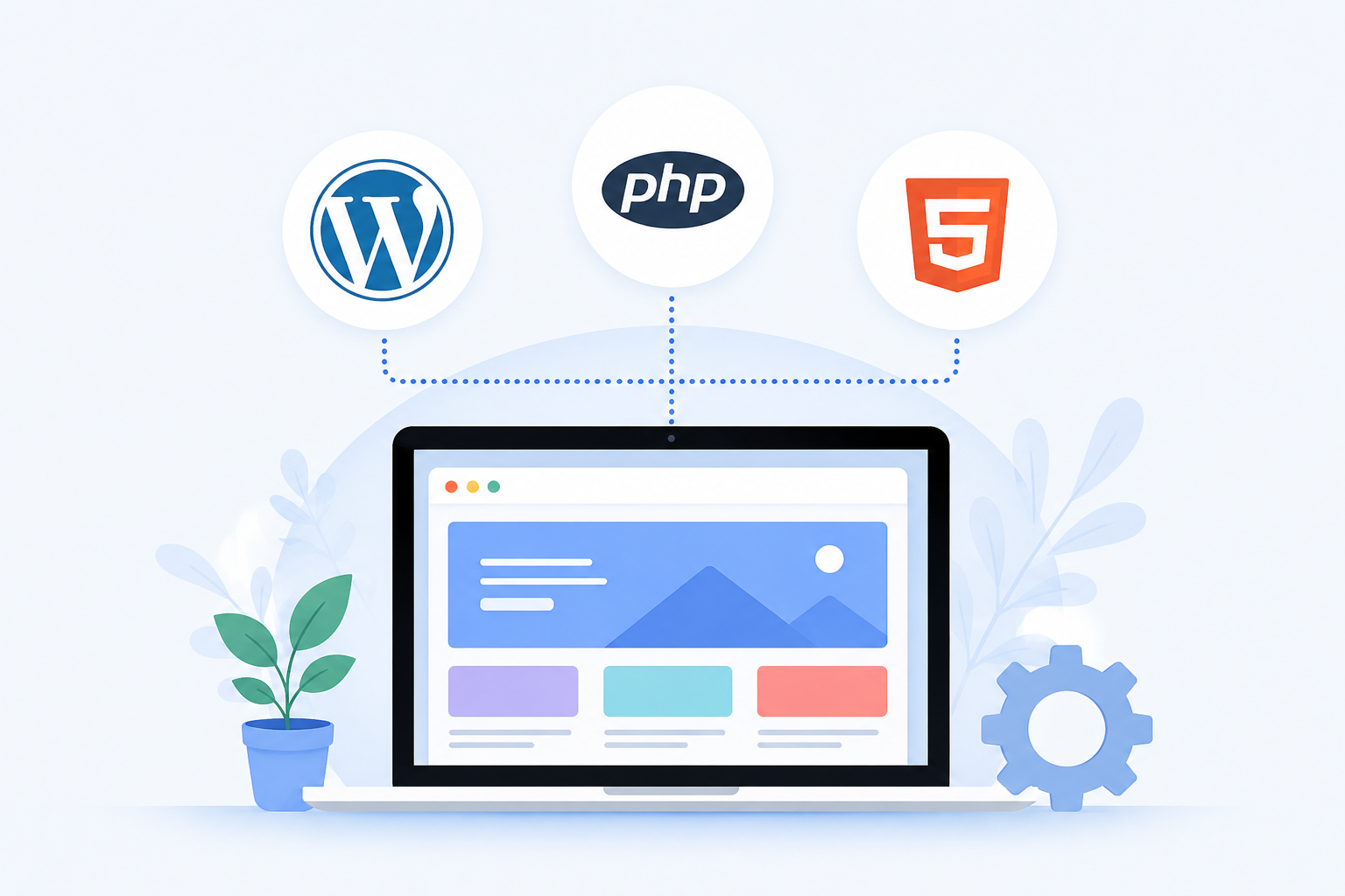  Custom WordPress Website Development & Speed Optimization