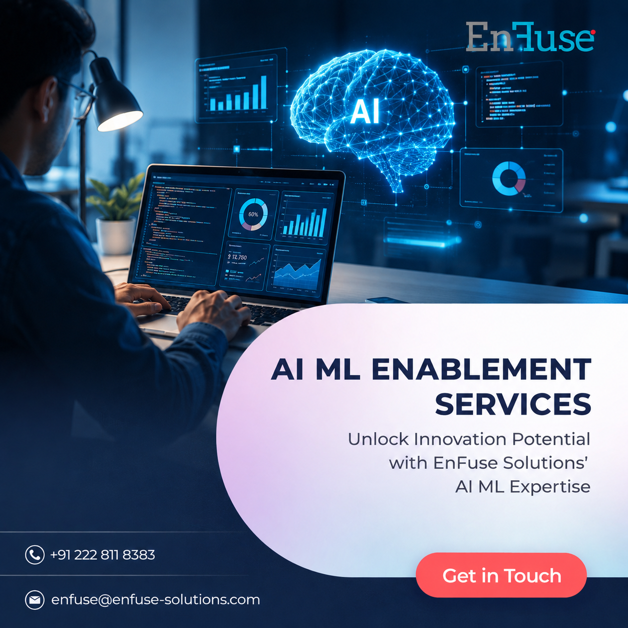  Unlock Innovation Potential with EnFuse Solutions' AI ML Expertise