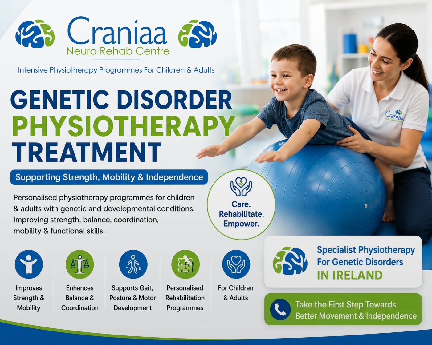  Genetic Disorder Physiotherapy Treatment in Ireland