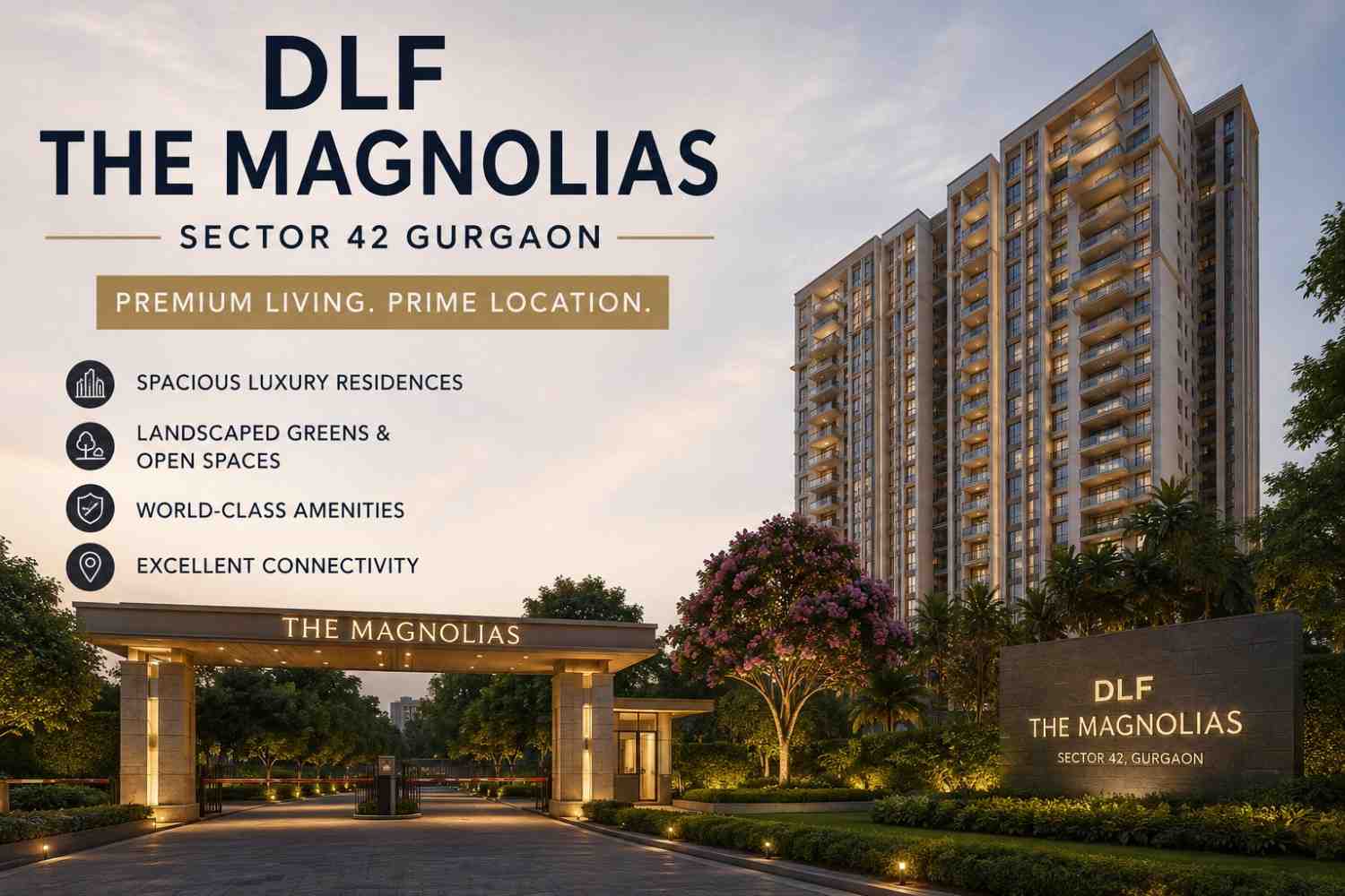 DLF The Magnolias Sector 42 Gurgaon – Luxury Residences