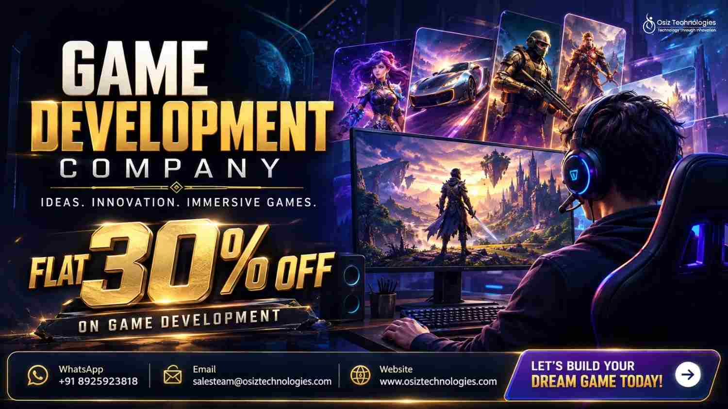  What If Your Game Idea Became the Next Player Favourite? Get 30% OFF