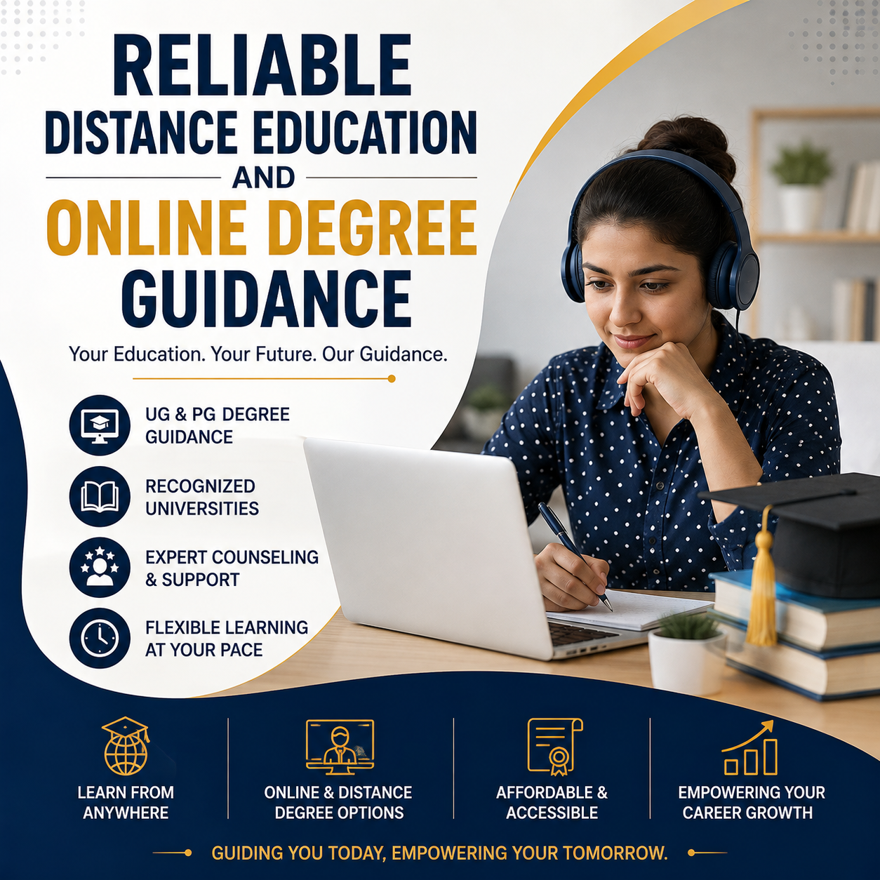  Reliable Distance Education & Online Degree Guidance in India