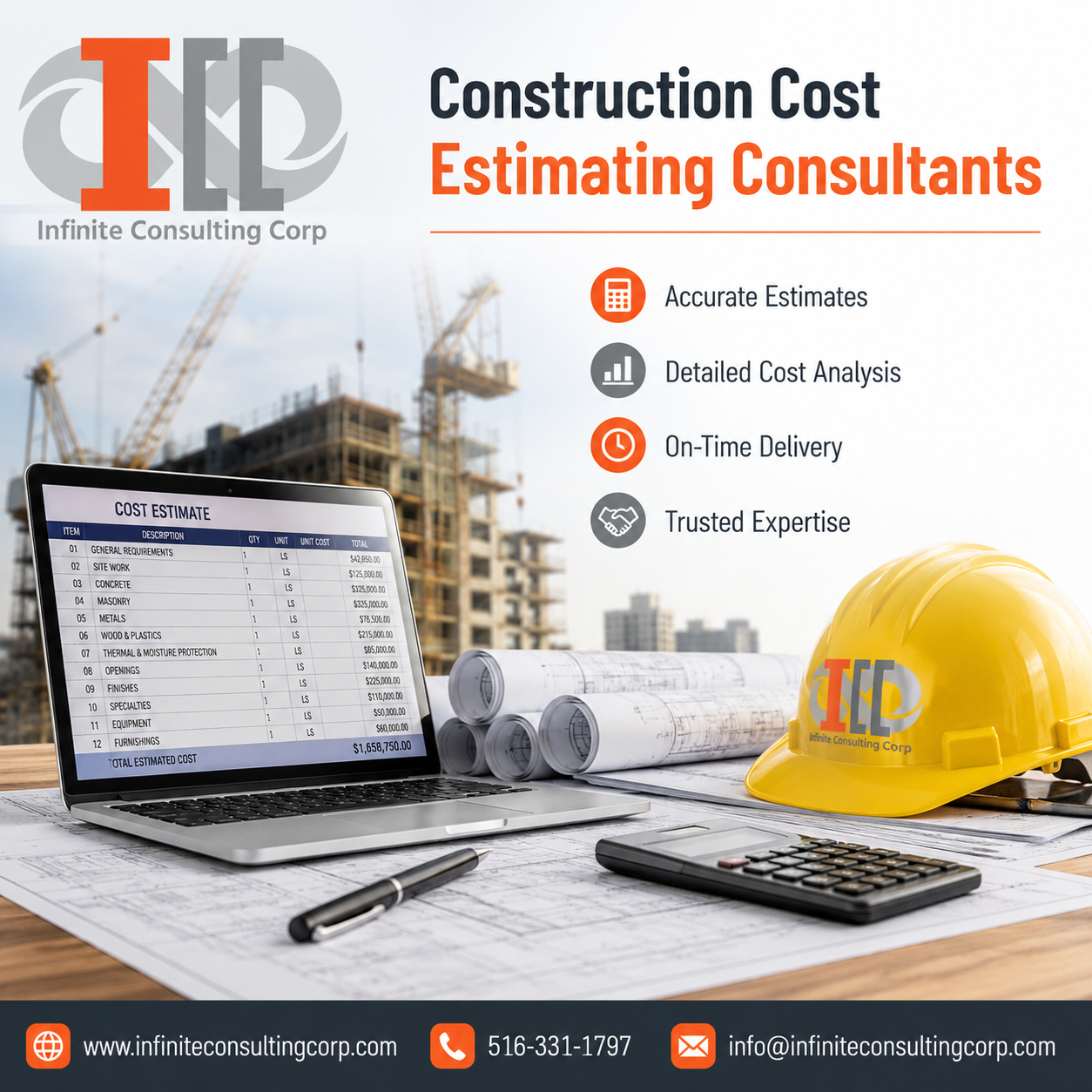  Choose Established Construction Cost Estimating Firms