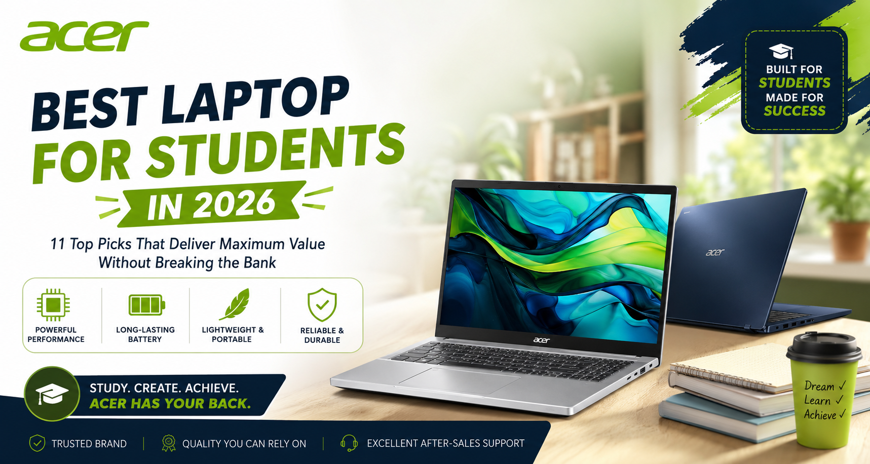  Best Laptop for Students by Acer
