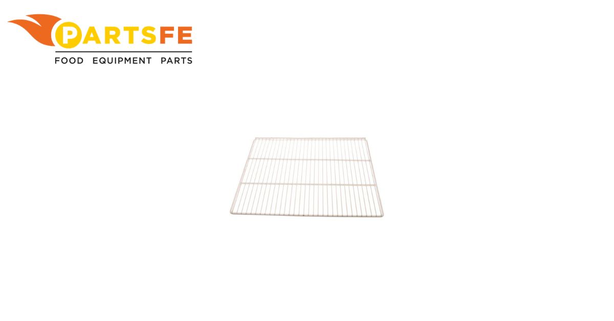  TRUE 868290-038 Refrigerator White Epoxy Shelf Kit W/ Product Stop 22-1/2" X 24-1/4"