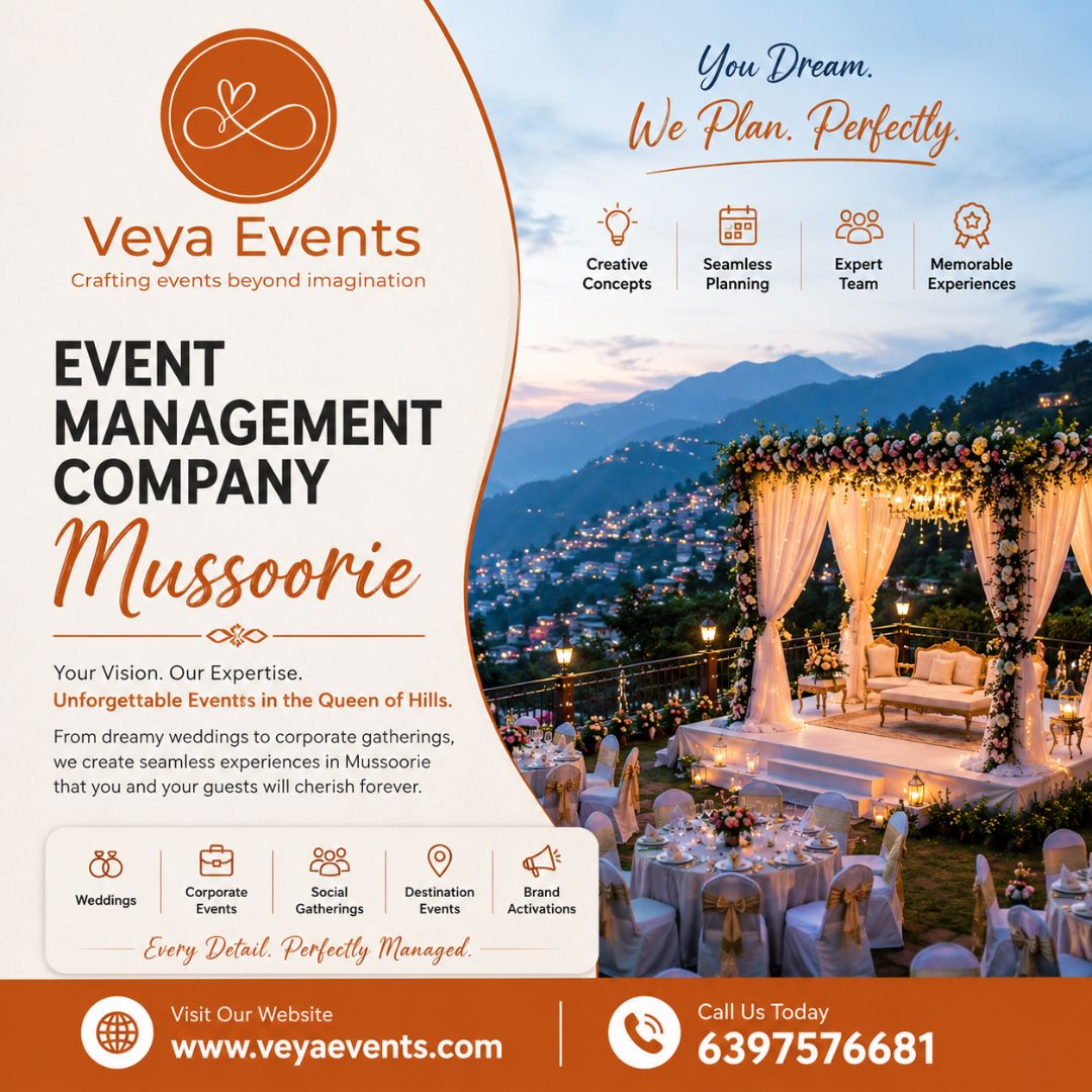  Best Event Management Company Mussoorie