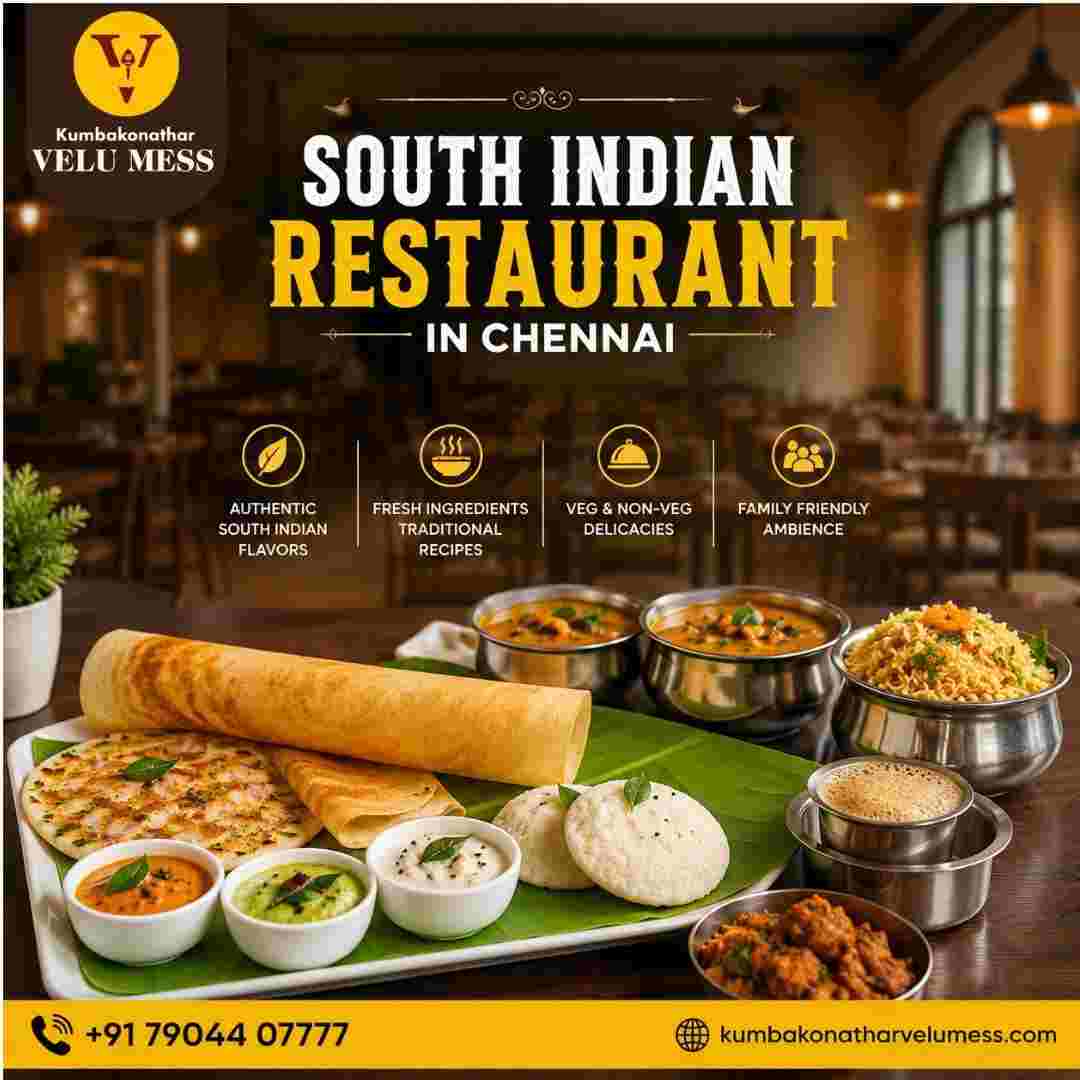 South Indian restaurant in Chennai