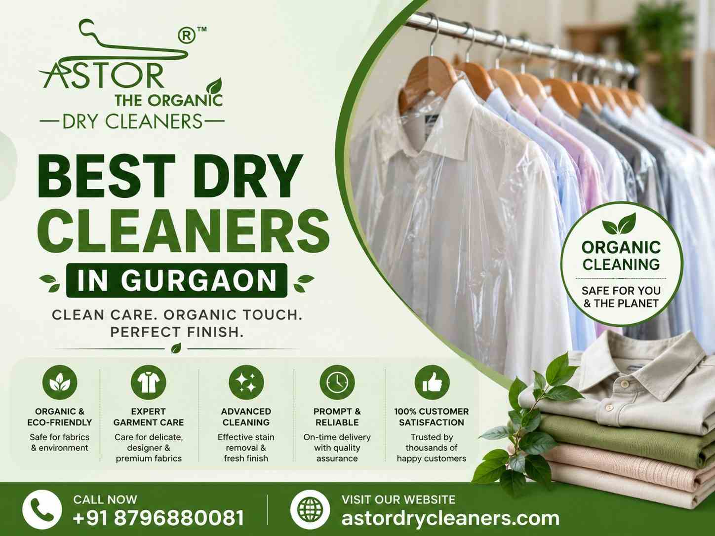  Best Dry Cleaners in Gurgaon - Astor The Organic Drycleaners
