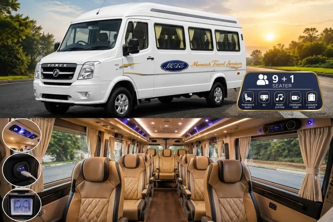 Delhi to Chakrata trip by tempo traveller