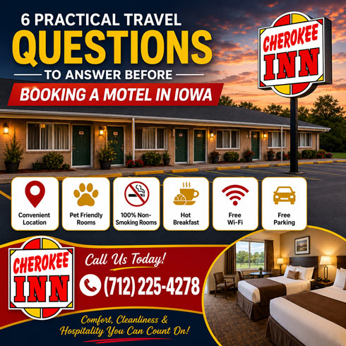  Practical Travel Questions to Answer Before Booking a Motel in Iowa