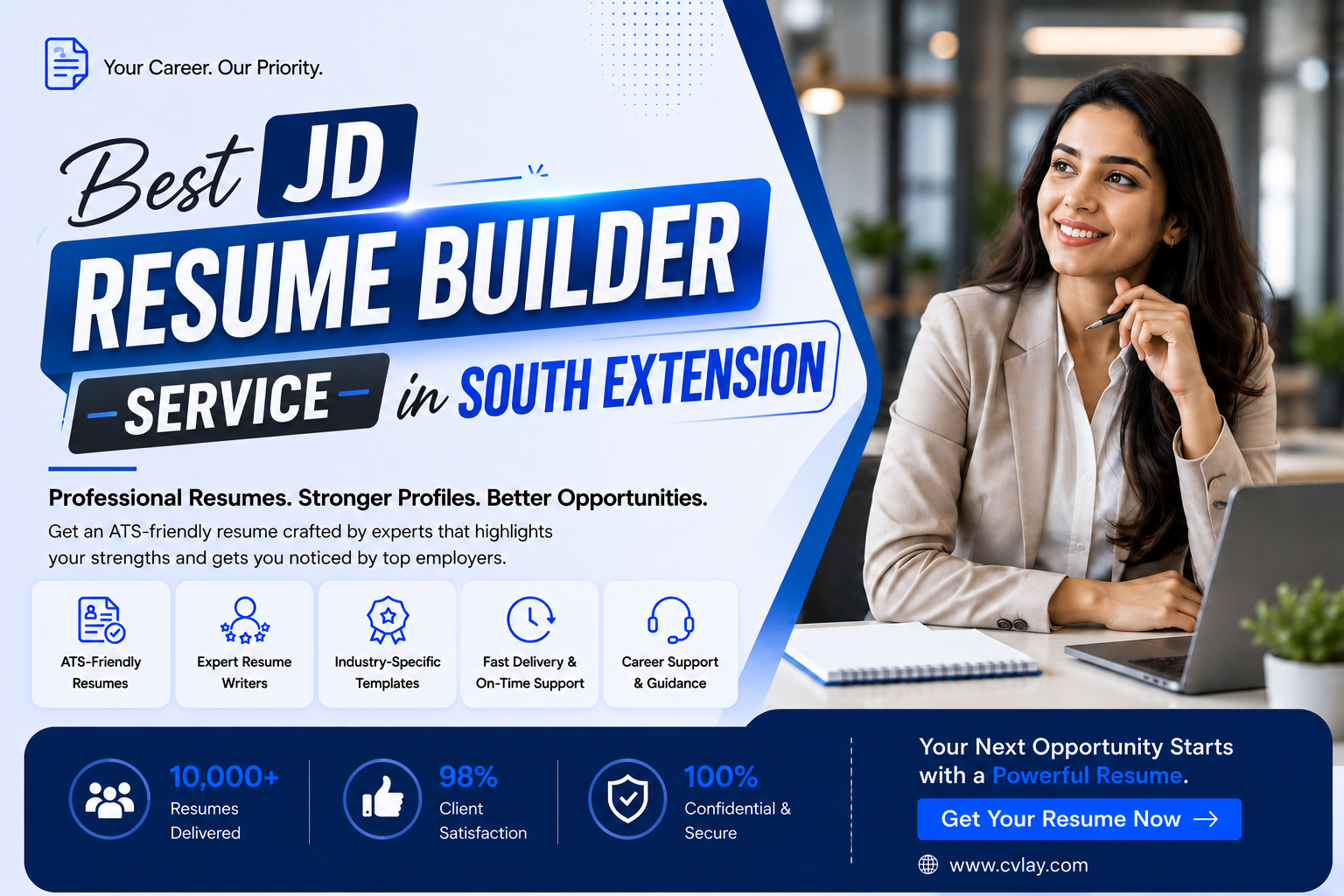  Best Jd Resume Builder Service in South Extension
