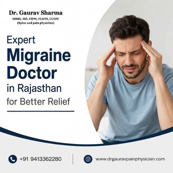  Expert Migraine Doctor in Rajasthan for Better Relief