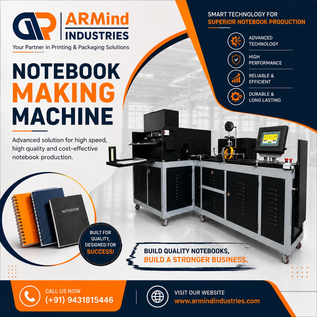 Notebook Making Machine in Punjab