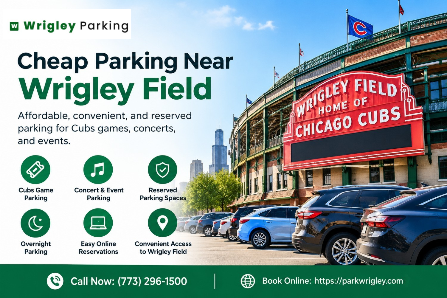  Cheap Parking Near Wrigley Field for Cubs Games
