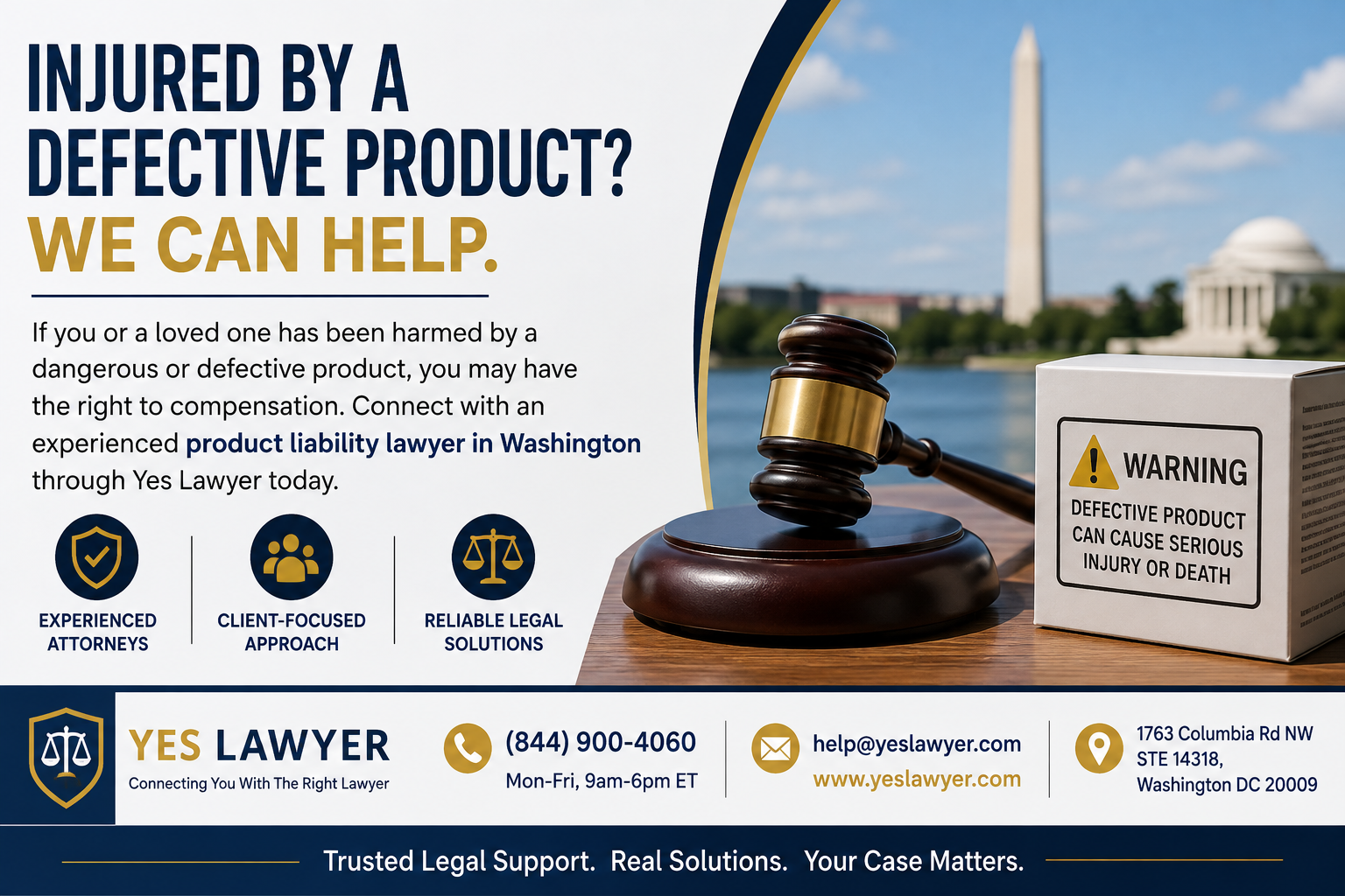  Need a Product Liability Lawyer in Washington?