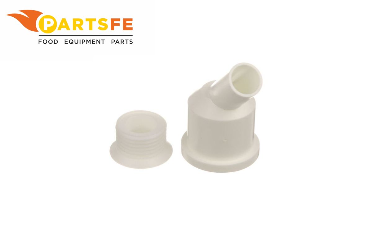  TRUE 811502 Refrigerator White Plastic Elbow Drain