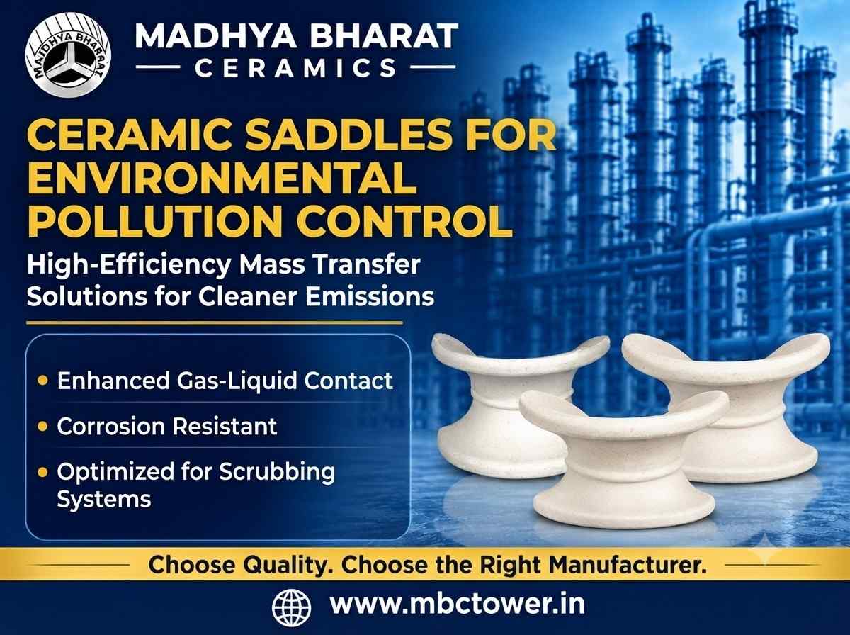  Ceramic Saddles Supplier for Environmental Pollution Control Systems