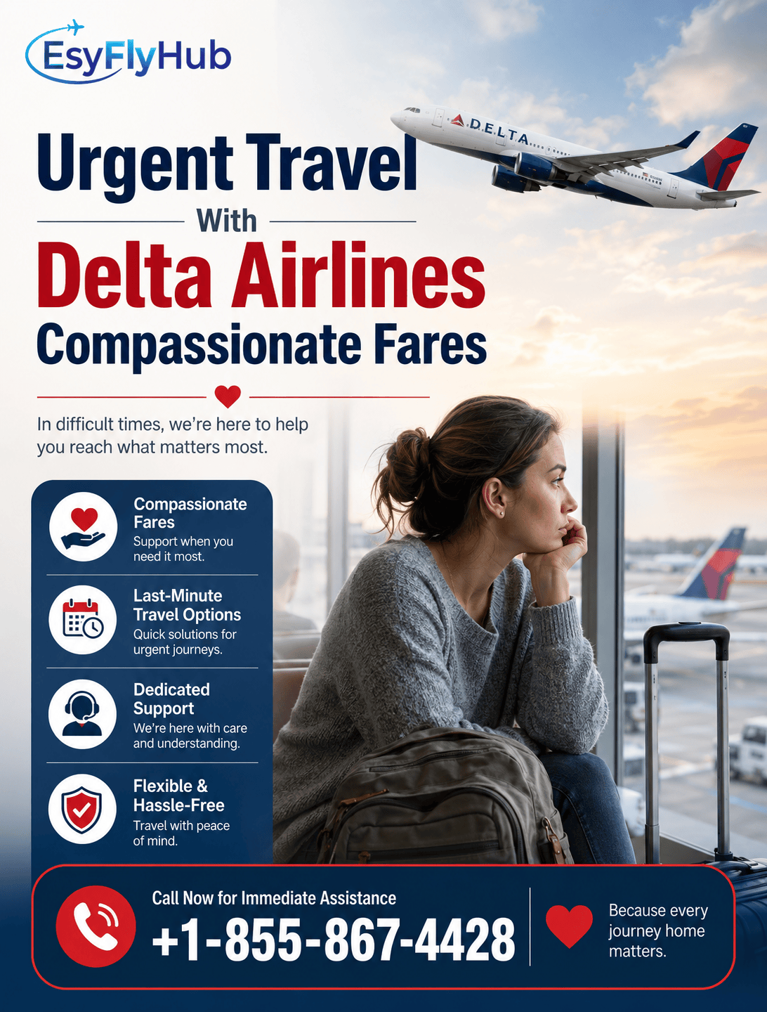  Urgent Travel With Delta Airlines Compassionate Fares