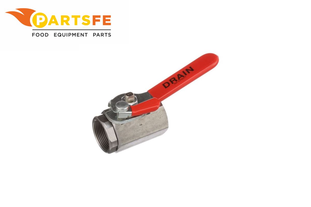  Frymaster 8064145 1-1/4" FPT Fryer Drain Valve W/ Handle