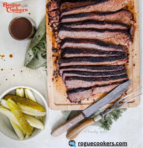  Texas Brisket – Authentic BBQ Flavor from Rogue Cooker