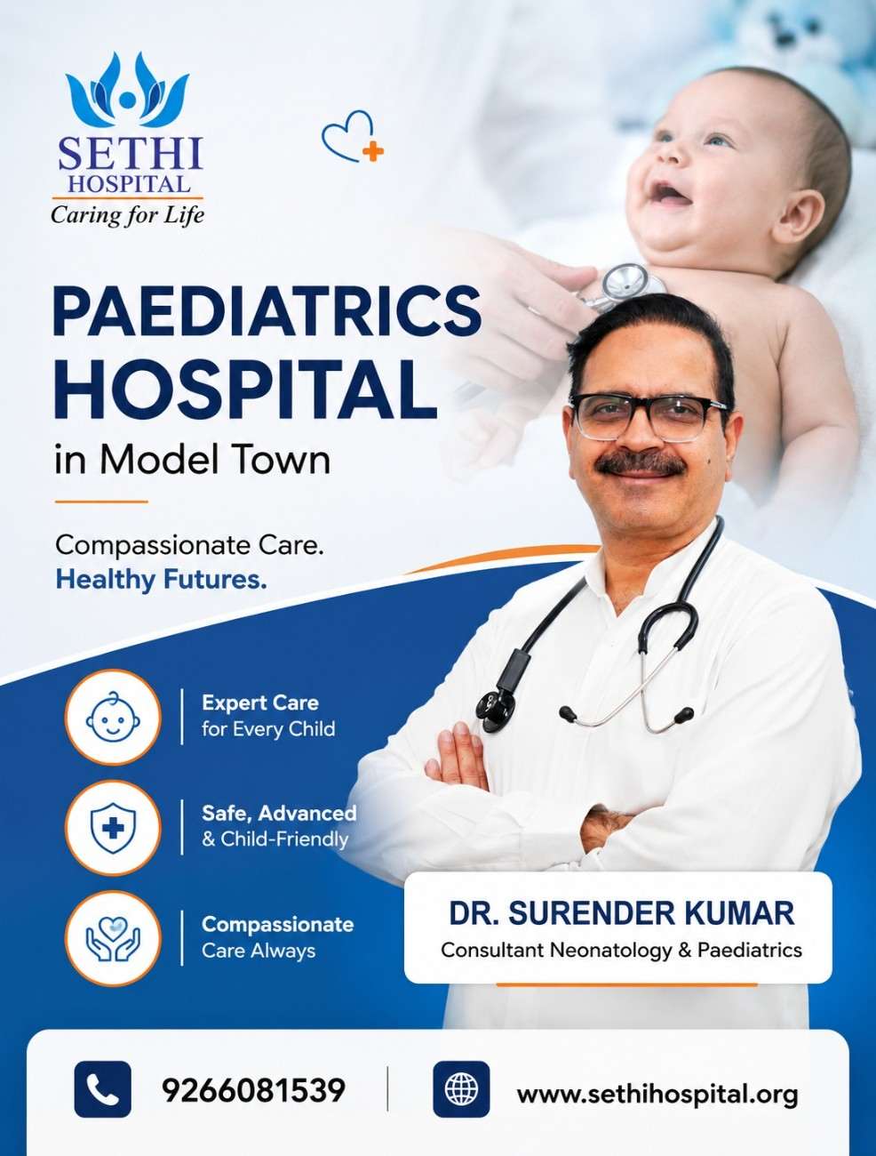  Paediatrics Hospital in Model Town