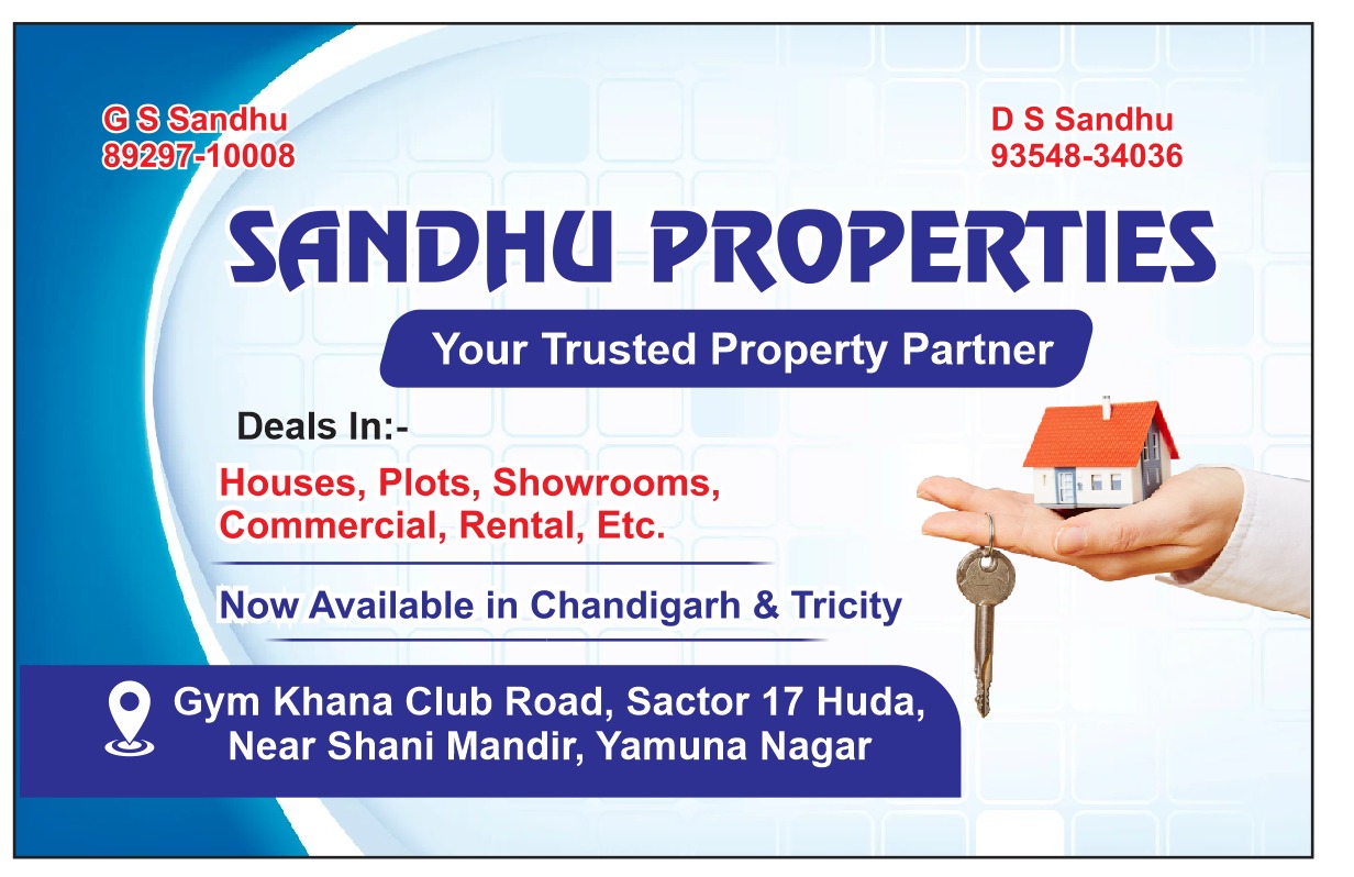  Your Trusted Property Dealer in Yamuna Nagar providing Reliable Real Estate Services