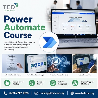  Master Microsoft Power Automate Course With Expert Trainers At Ted Learning Malaysia
