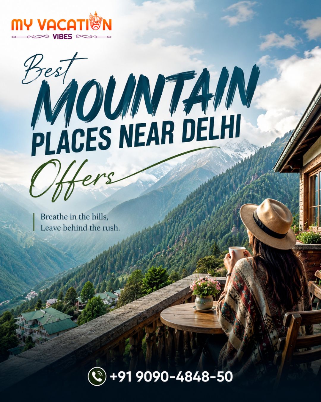  Best Mountain Places Near Delhi Offers – +91 9090-4848-50
