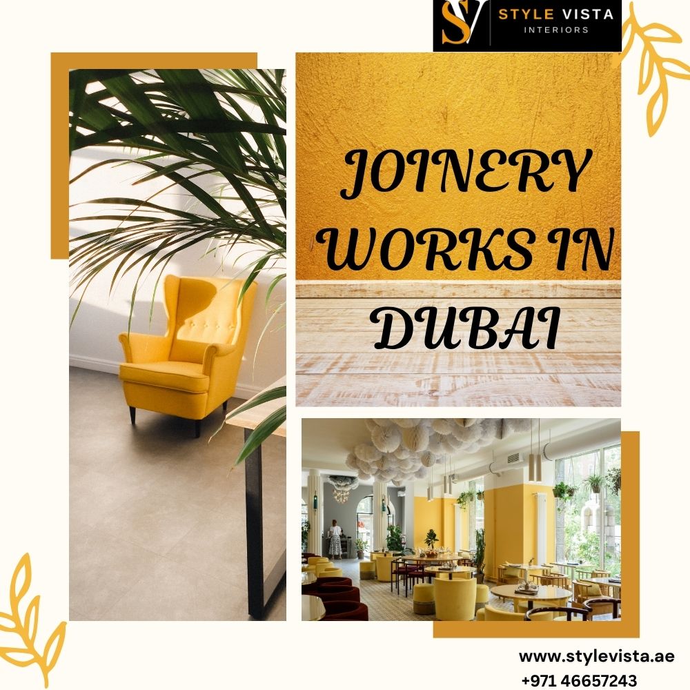  Professional Joinery Works in Dubai for Modern Homes, Offices, and Commercial Spaces