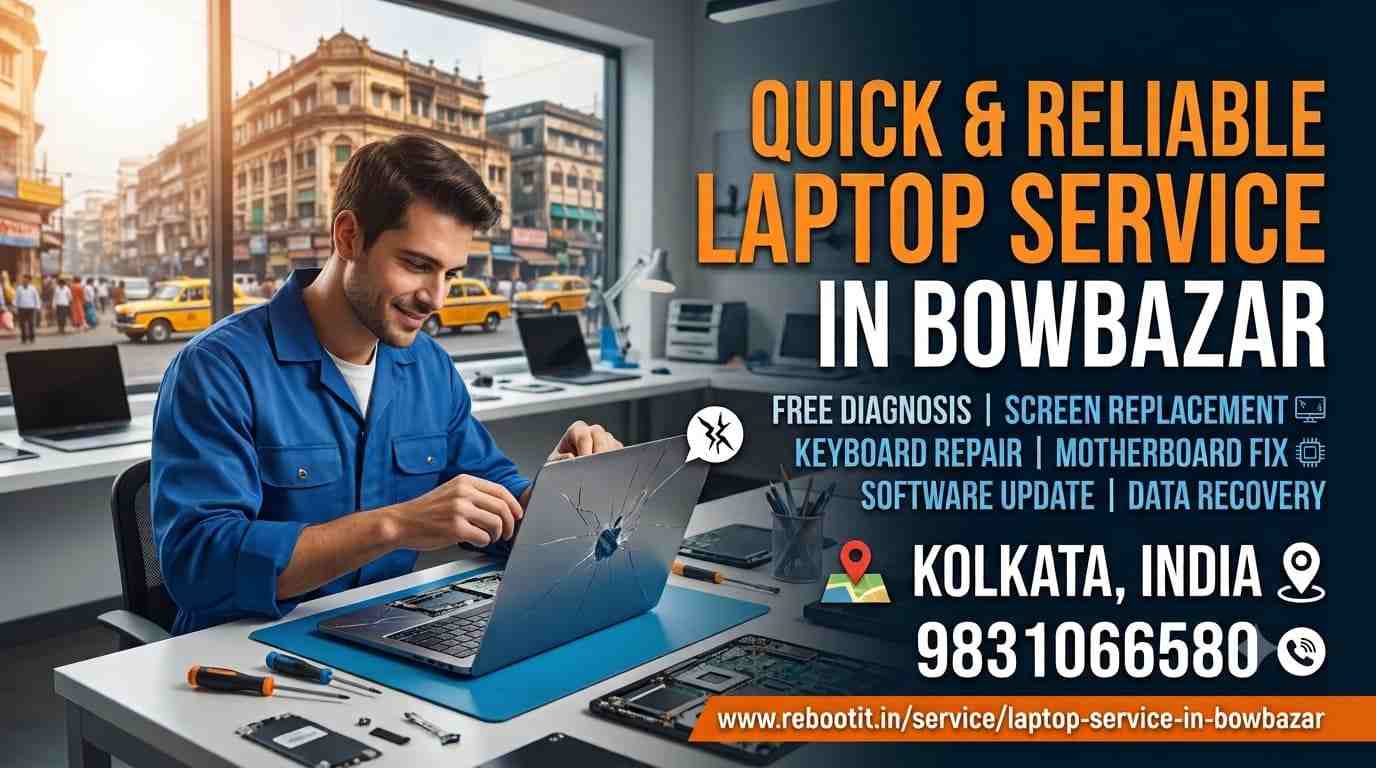  Bowbazar Laptop Service Network: Reliable Computer Repair in Kolkata