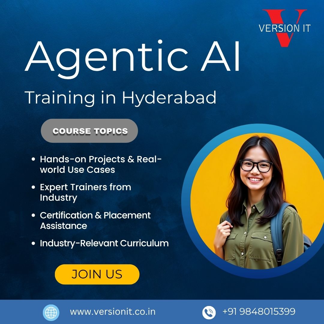  Agentic AI Training in Hyderabad to Master Next-Gen AI Skills