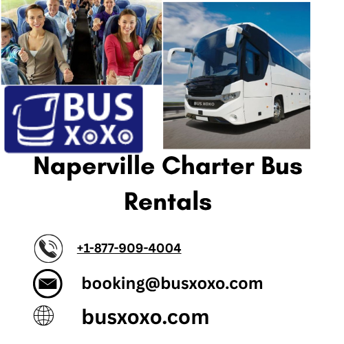  Book a Naperville charter bus rental at the best price.