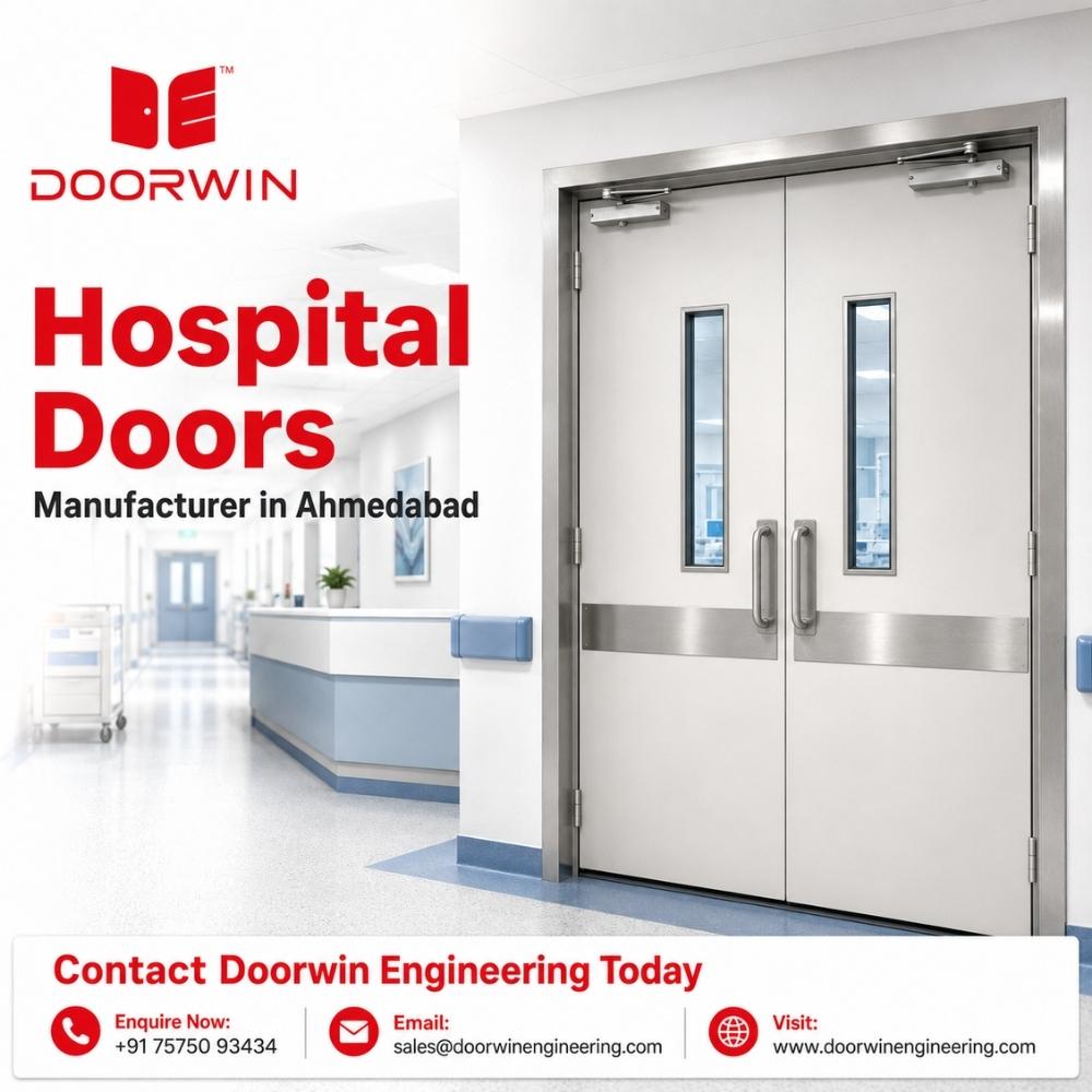  Hospital Doors Manufacturer in Ahmedabad - Doorwin Engineering