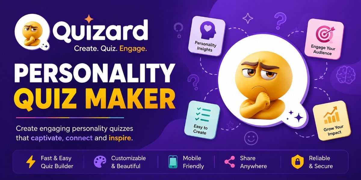  Quizard: Create Interactive Personality Quizzes That Keep Audiences Engaged
