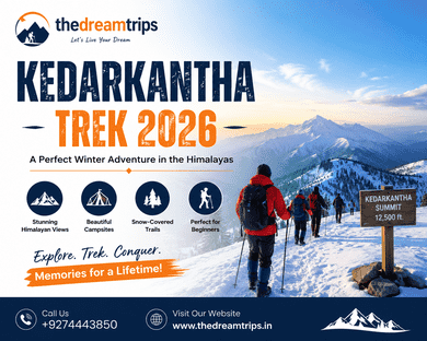  Kedarkantha Trek Package 2026