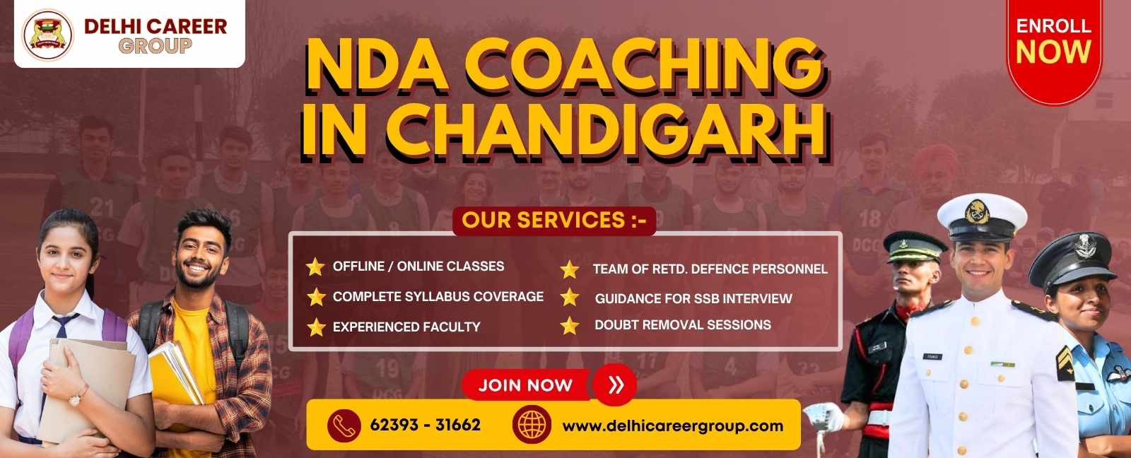  Best NDA Coaching in Chandigarh