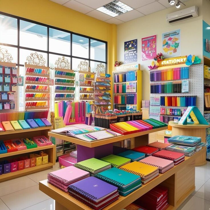  Stationery shops