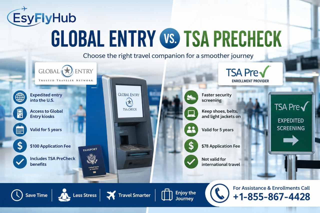  Global Entry vs. TSA PreCheck: Application, Cost & Benefits