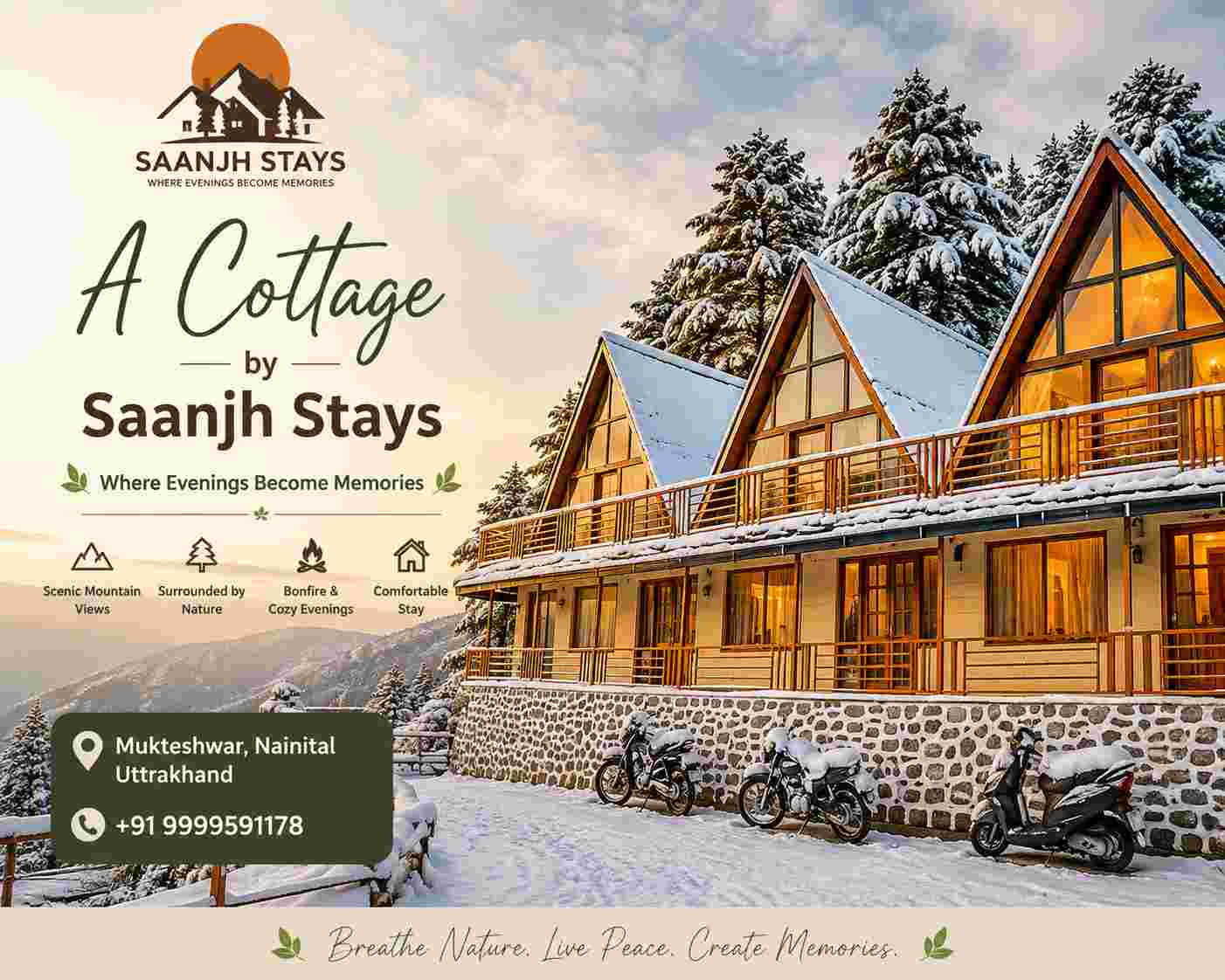  A Cottage by Saanjh Stays