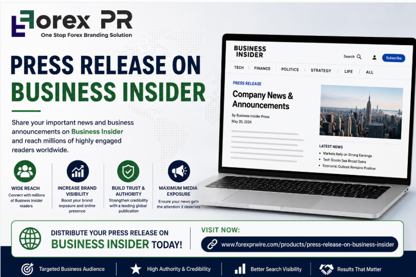  Press Release on Business Insider | Reach Millions of Business Leaders