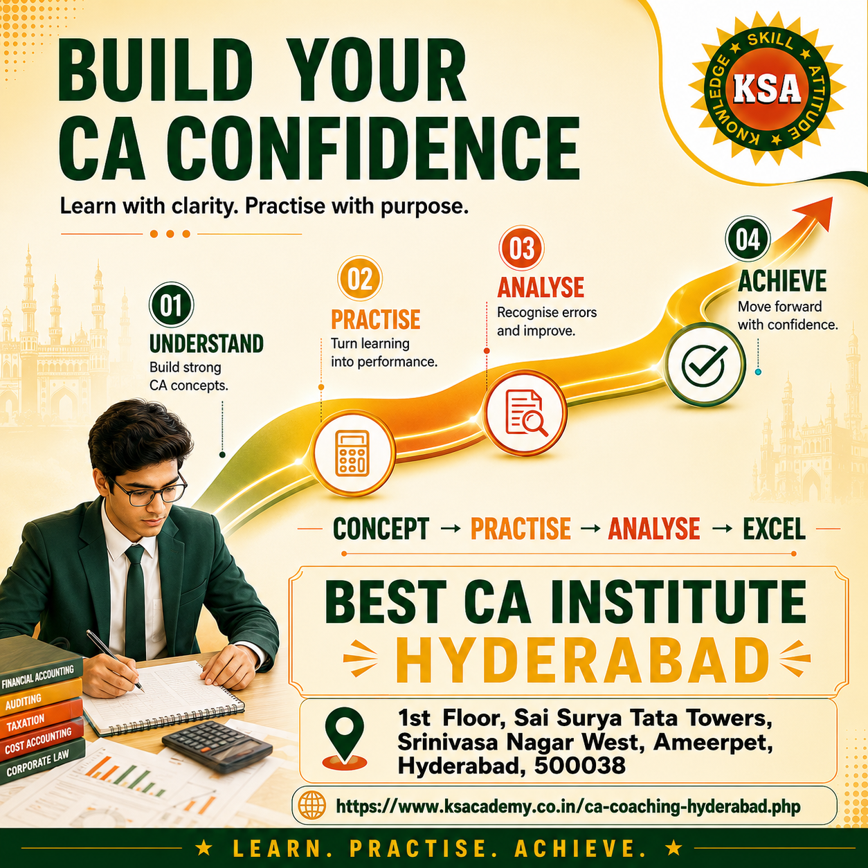  Train for the Demands of Professional Accounting with Hyderabad CA Institute