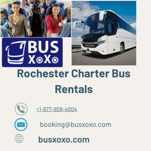  Book your Rochester Charter Bus Rental for group transportation