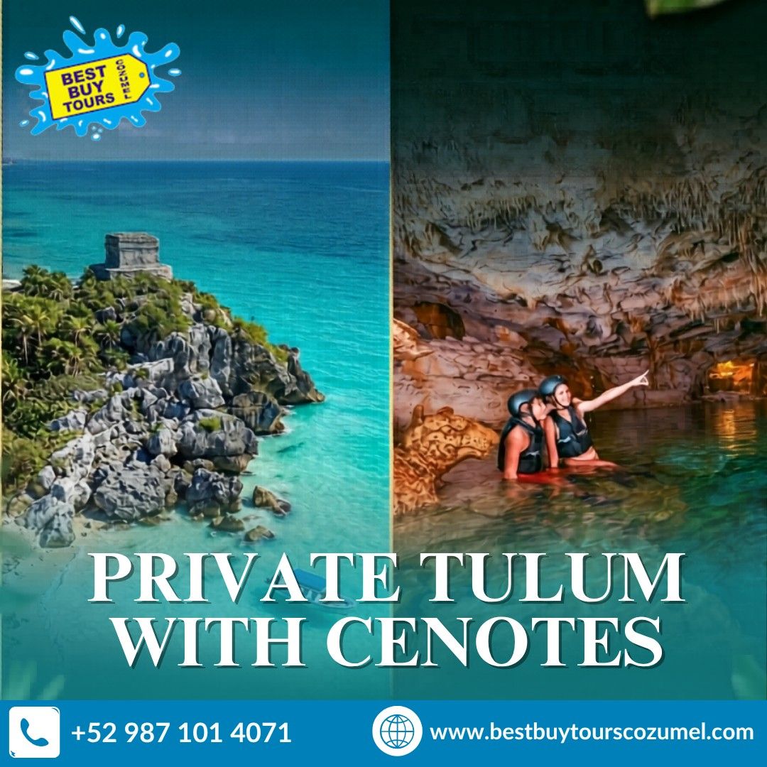  Tulum and Cenote Tour from Cozumel for a Memorable Day