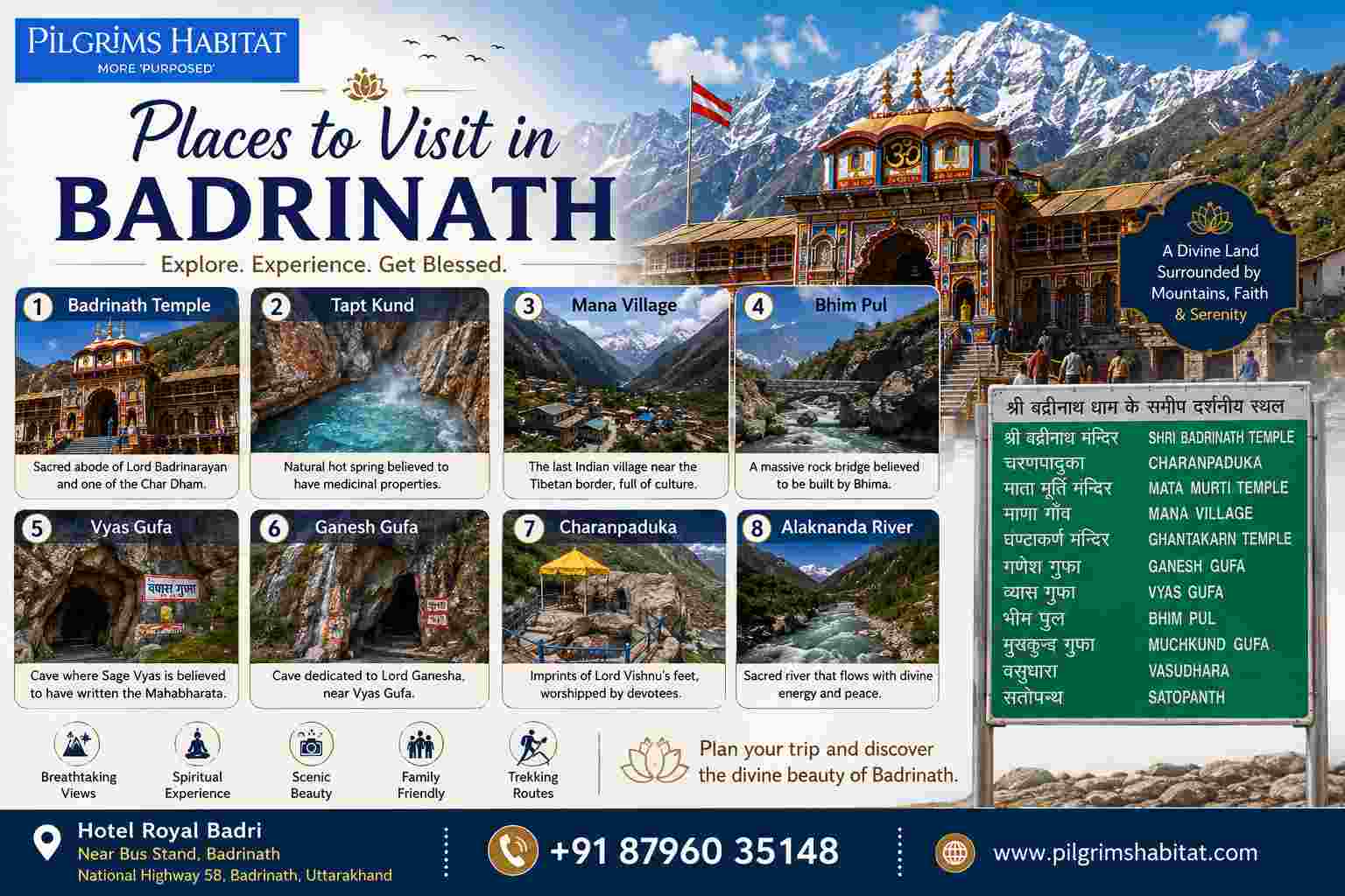  Best Places to Visit in Badrinath