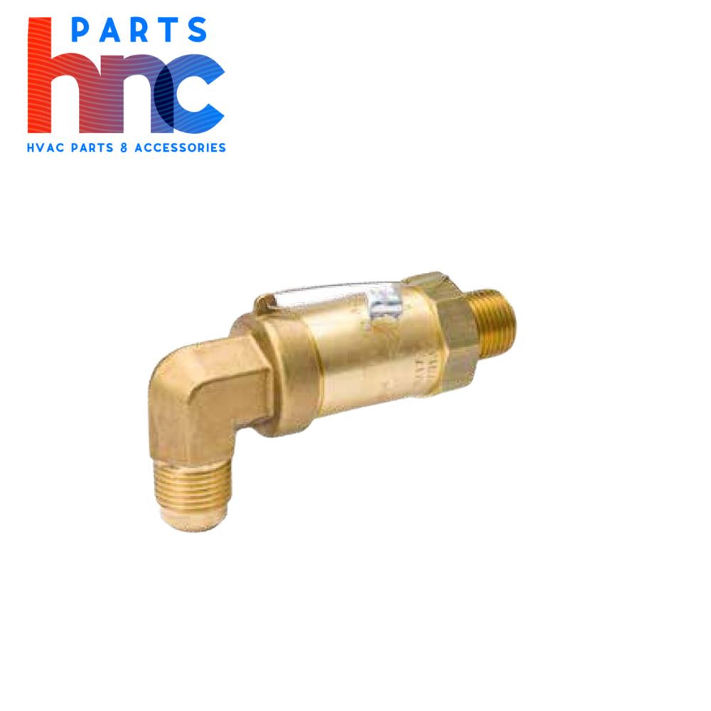  Mueller Industries AH15514 Angle Pressure Relief Valve W/NPTFE X FLARE 1/2" X 5/8" 400 PSI