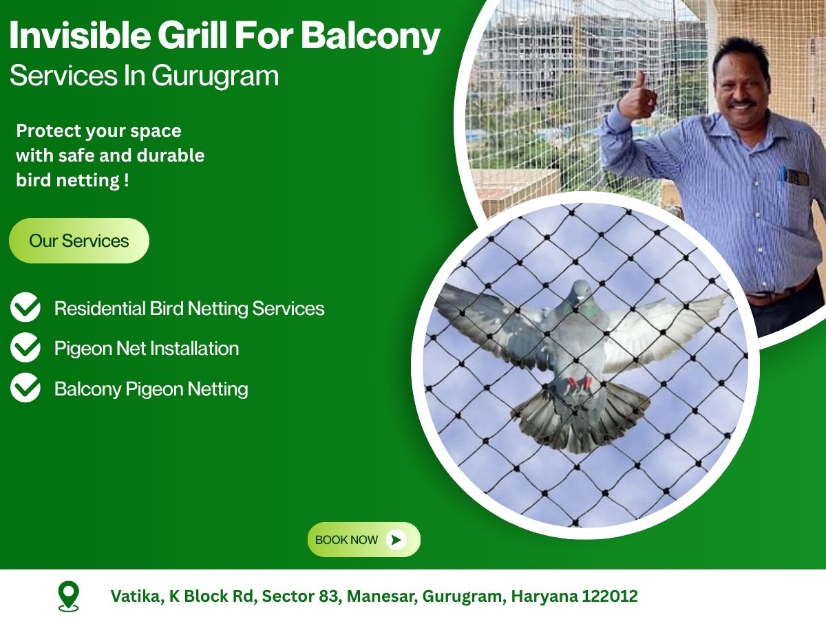 Invisible Grill Services in Gurugram Installation