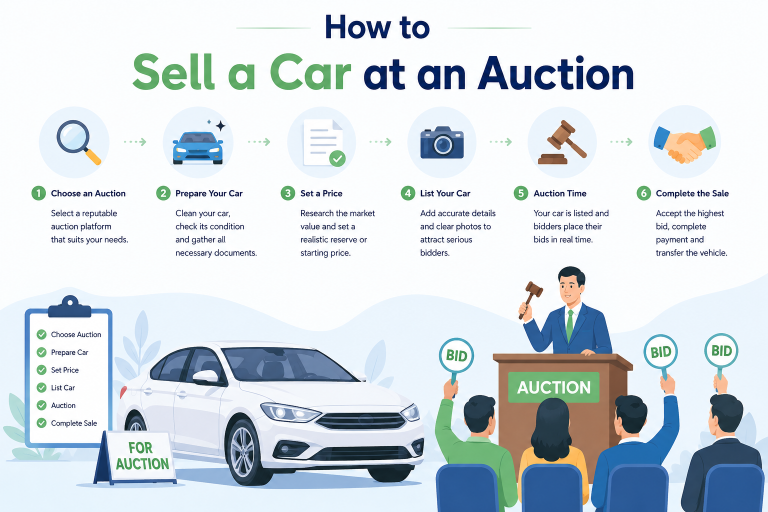  How to Sell a Car at an Auction: A Simple Guide