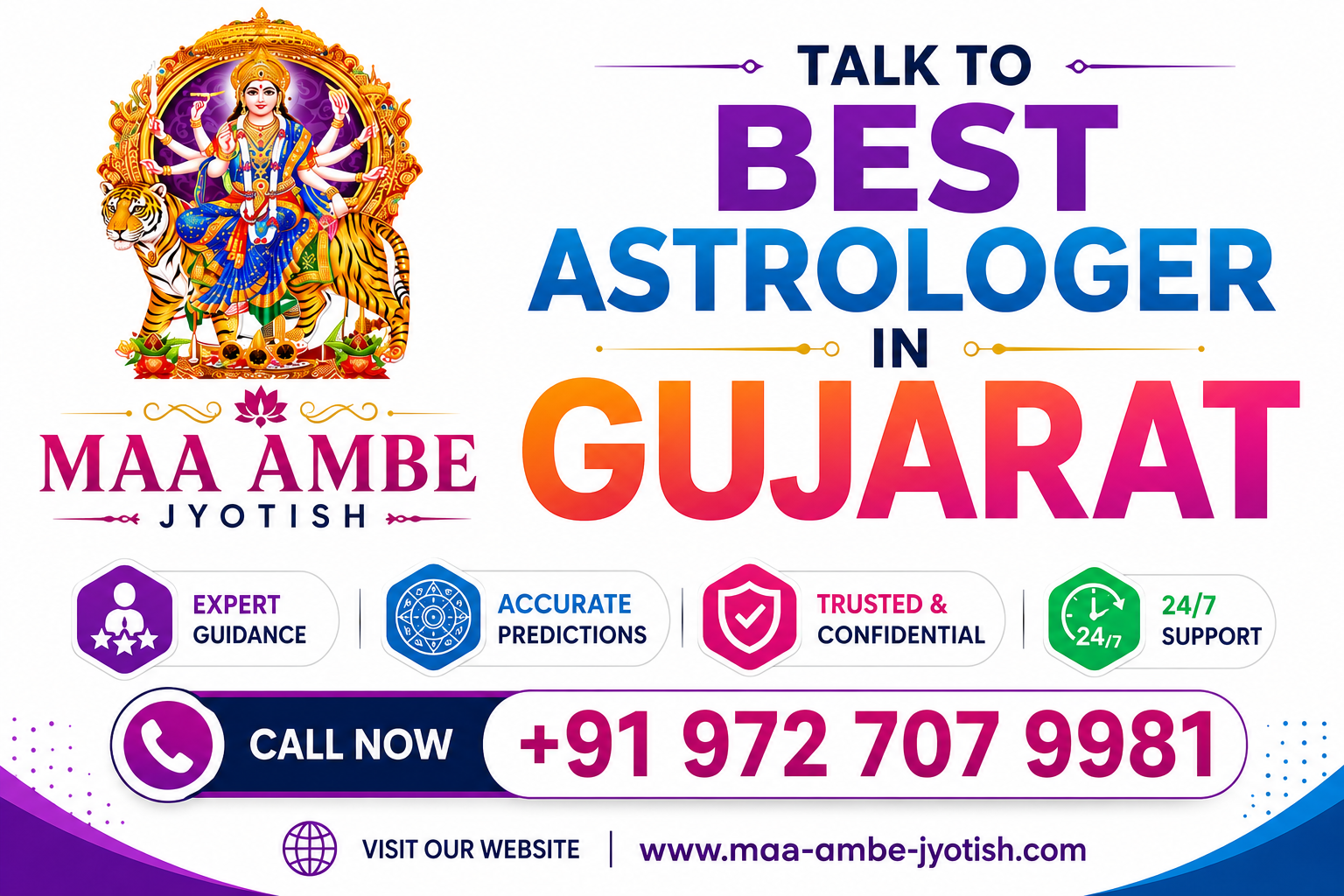  Talk To Best Astrologer in Gujarat - Maa Ambe Jyotish